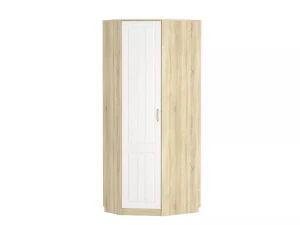 НМ 014.11 ЛВ Шкаф угловой Оливия Дуб Сонома/белое дерево