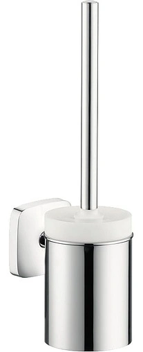 Ёршик для унитаза Hansgrohe PuraVida хром/белый 41505000