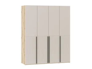 Шкафы Арден 200.2-полки-200.04-200.02-полки Дуб Делано / Сантьяго софт