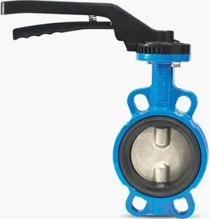 Затвор дисковый поворотный межфланцевый Ду250 Ру16 FAF Valve 3500250