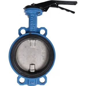 Затвор дисковый поворотный межфланцевый Ду250 Ру16 Tecofi VPI4449-02EP0250