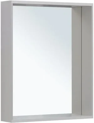 Зеркало с подсветкой Allen Brau Priority 75x60 серебро браш 1.32016.02