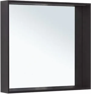 Зеркало с подсветкой Allen Brau Priority 75x80 чёрный браш 1.32018.BB